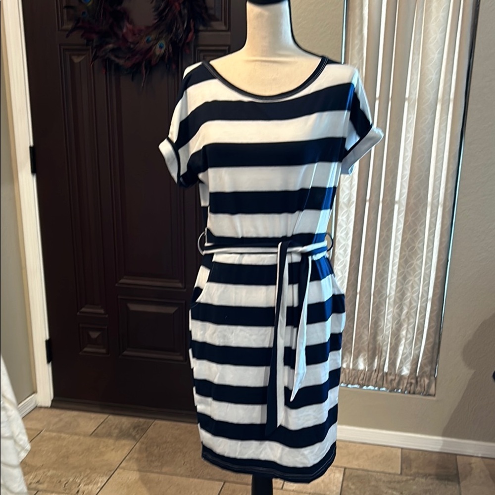 Nautical Striped Dress